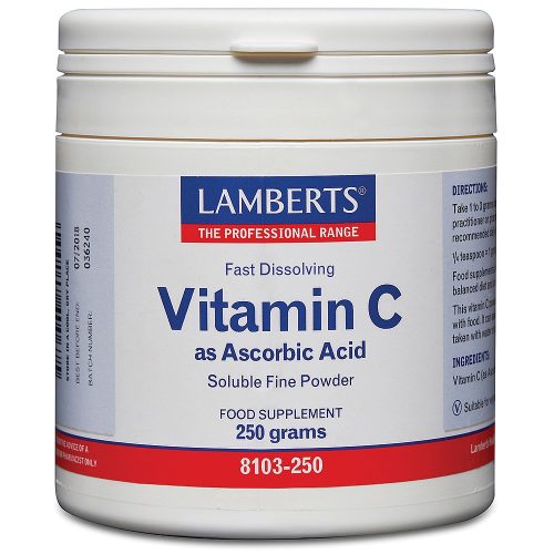 Vitamin C (Ascorbic Acid) 250g Powder - Lamberts