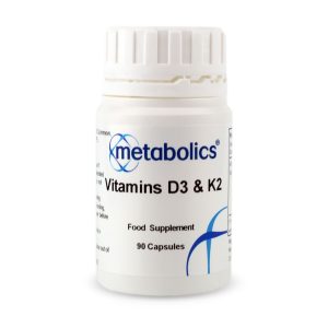 Vitamin D3 & K2 - 90 Capsules - Metabolics