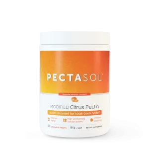 PectaSol-C (Modified Citrus Pectin) Tangerine Infusion - 120 Chewable Tablets - ecoNugenics