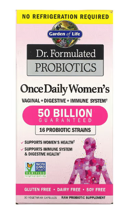 Dr. Formulated Probiotics Once Daily Women's, 50 Billion CFU (30 caps) - Garden of Life