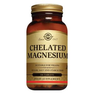Chelated Magnesium, 100 Tablets - Solgar