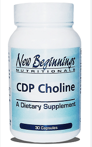CDP Choline, 30 caps, New Beginnings