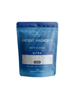 Ancient Magnesium Bath Flakes Ultra with OptiMSM - 750g - Good Health Naturally