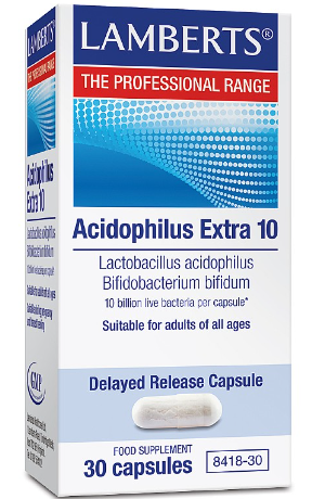 Acidophilus Extra 10 - 30 Caps - Lamberts