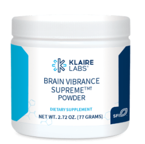 Brain Vibrance Supreme Powder (77g) - Klaire Labs