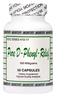 Pure D-Phenyl Relief 500 mg - 50 caps - Montiff