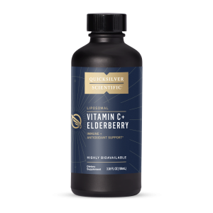 Liposomal Vitamin C & Elderberry - 120ml - Quicksilver Scientific