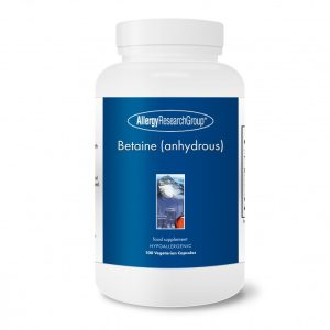Betaine (anhydrous) 100 caps - Allergy Research Group / Nutricology
