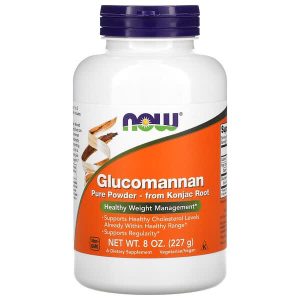 Glucomannan, Pure Powder, 8 oz (227 g) - Now Foods