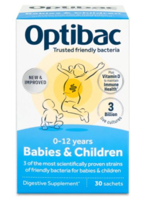 Probiotics For babies & children, 10 sachets - OptiBac