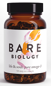 Life & Soul Pure Omega-3 120 Mini Capsules - Bare Biology