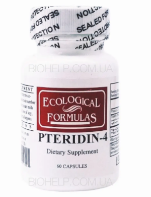 Pteridin (BH4) - 60 Capsules - Ecological Formulas