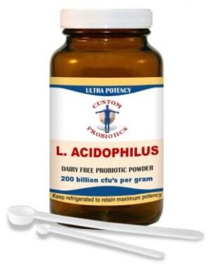 Lactobacillus Acidophilus Probiotic Powder 50g - Customs Probiotics