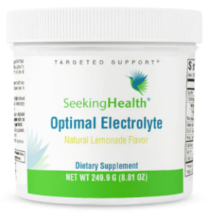 Optimal Electrolyte Powder (Lemonade) 246g - Seeking Health