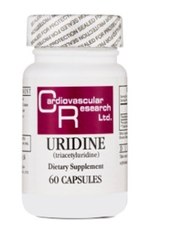 Uridine (Triacetyluridine) - 60 Capsules - Ecological Formulas / Cardiovascular Research