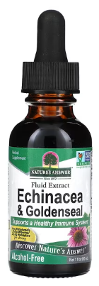 Echinacea & Goldenseal, Alcohol-Free, 1 fl oz (30 ml) - Nature's Answer