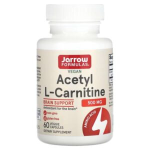 Acetyl L-Carnitine - 500mg - 60 vcaps - Jarrow Formulas
