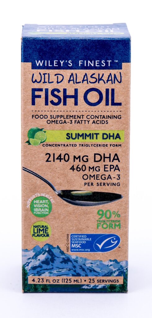 Wild Alaskan Fish Oil Summit DHA 125ml - Wileys Finest