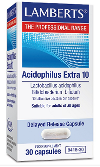 Acidophilus Extra 10 - 30 Caps - Lamberts