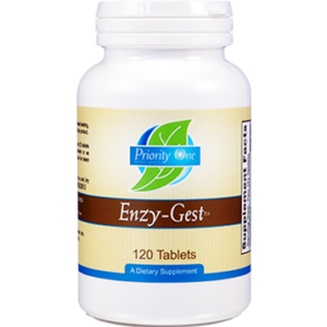 Enzy-Gest,120 tablets - Priority One Vitamins