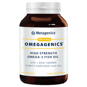 OmegaGenics High Strength Omega-3 Fish Oil, 60 Capsules - Nutri Advanced/Metagenics
