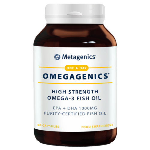 OmegaGenics High Strength Omega-3 Fish Oil, 60 Capsules - Nutri Advanced/Metagenics