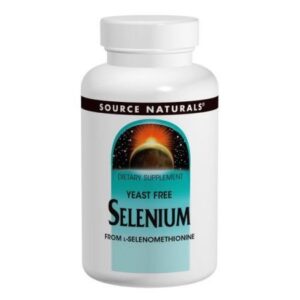 Selenium 200mcg, 60 Tablets - Source Naturals