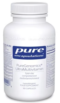 PureGenomics UltraMultivitamin (90 capsules) - Pure Encapsulations