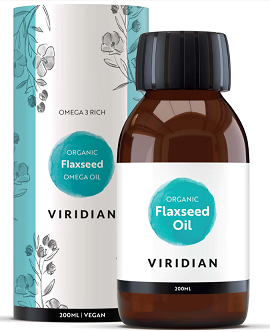 Organic Flaxseed Omega Oil 200ml - Viridian