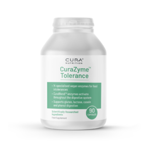 CuraZyme Tolerance, 45 Capsules - Cura Nutrition