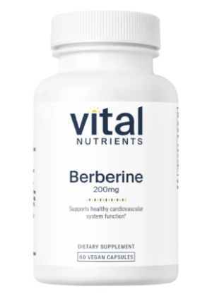 Berberine 200mg (60 veg caps) - Vital Nutrients