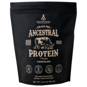 Ancestral Protein Powder, Chocolate, 744g - Ancestral Supplements