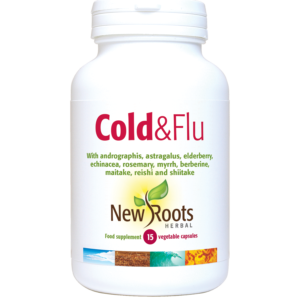 Cold & Flu (15 capsules) - New Roots Herbal