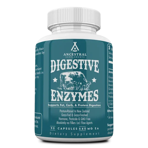 Digestive Enzymes (90 capsules) - Ancestral Supplements