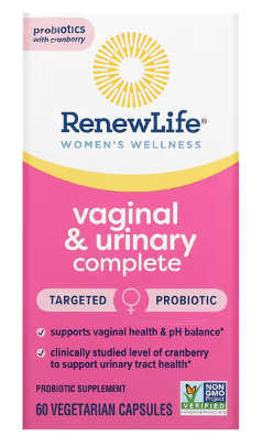 Vaginal & Urinary Complete (60 Capsules) - Renew Life