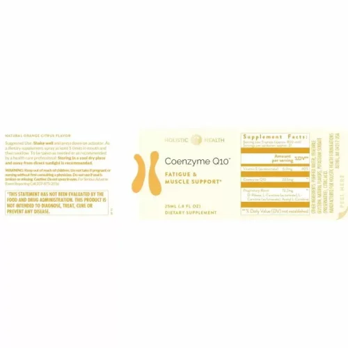 Coq10 Fatigue & Muscle Spray - 25ml | Holistic Health