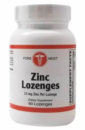 Zinc Lozenges (60 lozenges) - Holistic Health