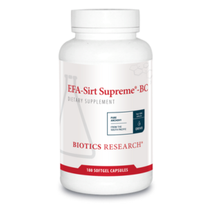 EFA-Sirt Supreme-BC (180 capsules) - Biotics Research