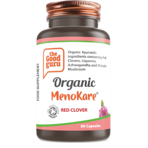 Organic MenoKare Red Clover (90 capsules) - The Good Guru