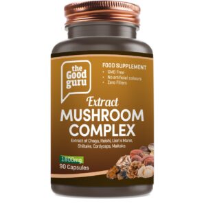 Mushroom Complex Extract (90 capsules) - The Good Guru