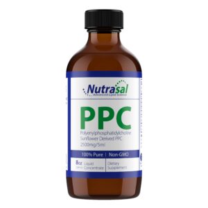 PhosChol PPC Non GMO Sunflower Liquid Concentrate (8oz) - Nutrasal *SOI*