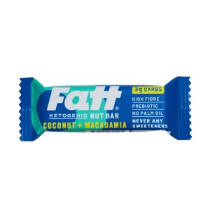 Coconut + Macadamia Keto Bar (30g) - Fatt