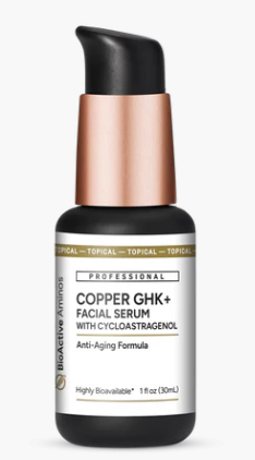 Copper GHK+ Facial Serum with Cycloastagenol (30ml) - Quicksilver