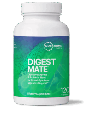 DigestMate™ - 120 capsules - Microbiome Labs