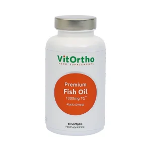 Premium Fish Oil 1000mg 60 softgels - VitOrtho