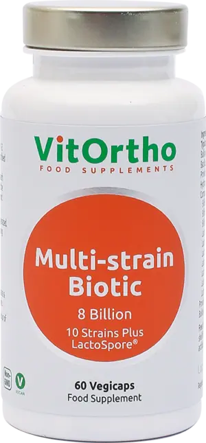 Multi-strain biotic - 60 Vegicaps - VitOrtho
