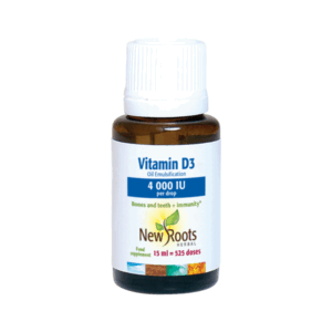 Vitamin D3 4.000 IU liquid - 15ml - New Roots Herbal