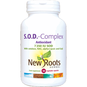 S.O.D-Complex - 30 vegetable capsules - New Roots Herbal