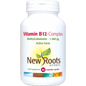 Vitamin B12 Complex - 90 vegetable capsules - New Roots Herbal