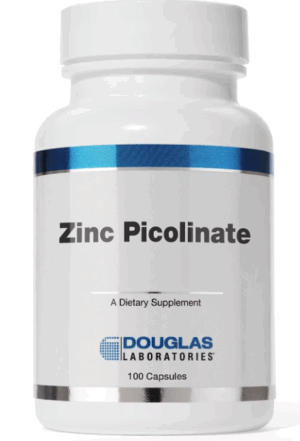 Zinc Picolinate - 100 capsules - Douglas Laboratories - BBE 31/03/2026